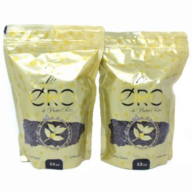 Cafe de Oro de Puerto Rico - Puerto Rican Roasted Coffee Beans by Cafe Oro Puerto Rico Inc - 8.8oz (2 packs)