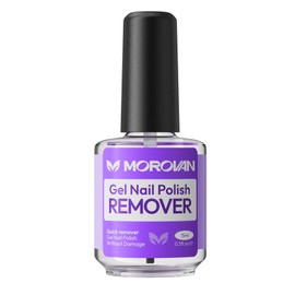 Morovan Gel Nail Polish Remover: Hypoallergenic Acetone-Free Formula—Instant Gel Polish Removal without Soak or Wrap