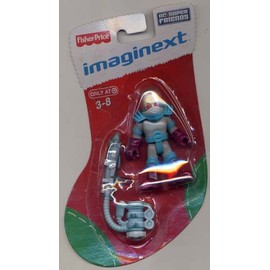 Imaginext DC Super Friends MR. FREEZE in Exclusive Holiday Christmas Stocking Stuffer Packaging