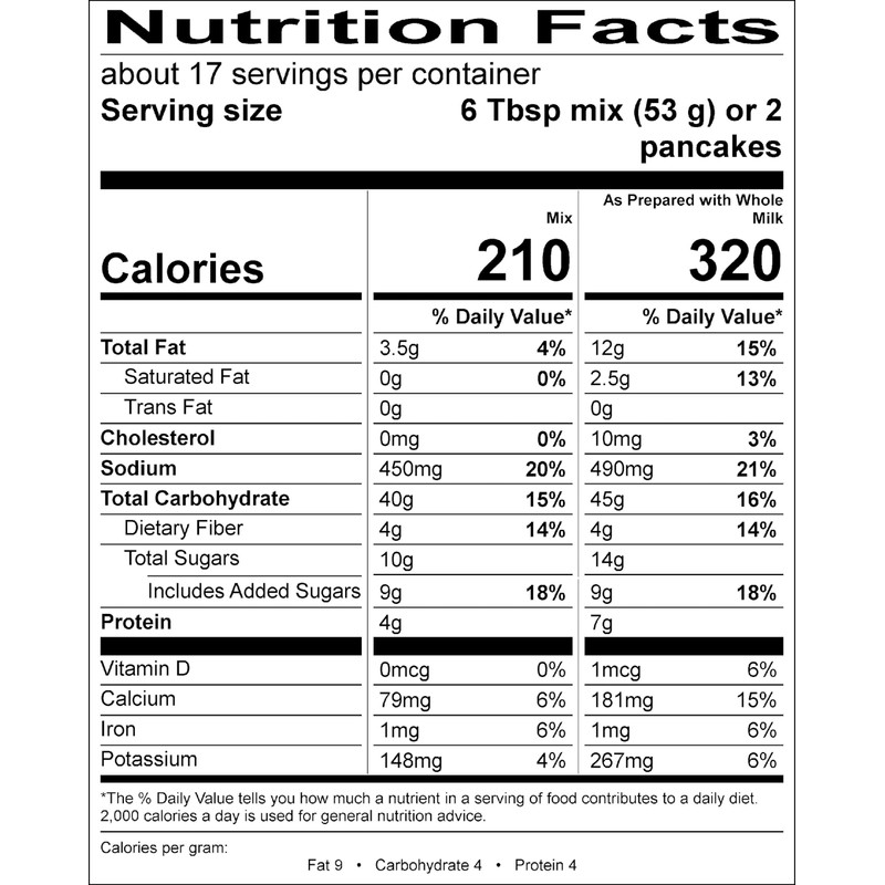 Premium Gold Gluten Free Pancake and Waffle Mix | 2lb