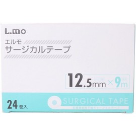 Elmo Surgical Tape Medical Use, 0.5 x 39.4 ft (12.5 x 9 m), 24 Rolls