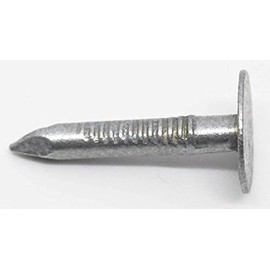 Galvanised Extra Large Head (ELH) Felt Nails 25mm x 3.00mm Pre-Packed Trays 250g