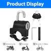 GXGM Motorcycle Helmet Lock Universal Helmet Lock with Keys for