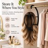 Hanging Wig Holder for Storage & Styling – Portable Wig