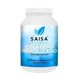Colágeno Hidrolizado 100 Puro Bovino 500 Proteína Polvo Tipo Sabor Suplemento Natural
