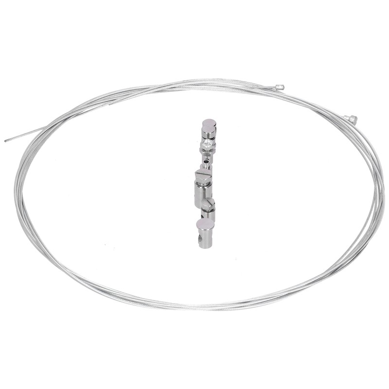 2 Meters Steel Brake Cable with 9pcs Repair Nipples Accessories