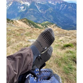 TODO BP Merino Wool Hiking Socks for Men, Women and Children, Trekking, Breathable, Anti-Blister, Made in the EU