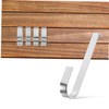 WHAMVOX Stainless Steel Outdoor Siding Hooks 4pcs Metal Hooks for
