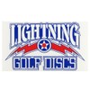 Lightning Golf Discs Logo Disc Golf Sticker - Large