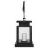 Solar Power Hanging Simulation LED Candle Light for Outdoor Garden