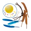 Dream Catcher with Educational Card Craft Kit, Makes 12