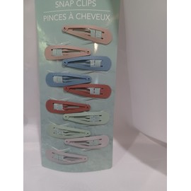 Earth 10PC 5cmSnap Hair Clip Earth tones BB Hairpin Solid Color Metal Barrettes-