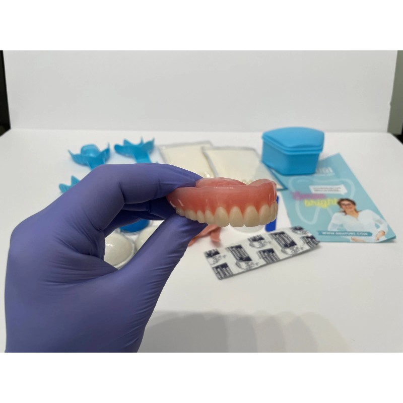 RenewaSmile DIY FULL DENTURES for beginners (ONE SIZE FITS ALL)