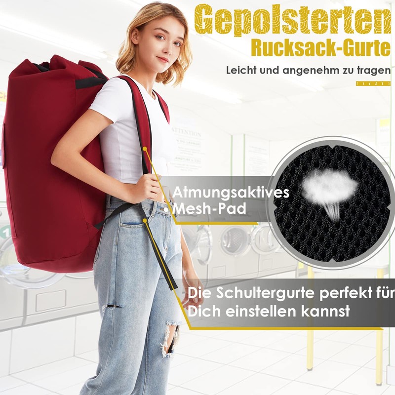 Laundry Bag Dirty Laundry XXL 115 Litres Laundry Bag Travel