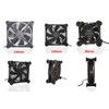 Easycargo Fan Anti Vibration Pads, Fan Damper for Noise Reduction,