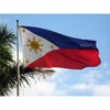 Homissor Philippine Flag Philippines Filipino Flags 3x5 Ft Outdoor Embroidered