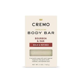 Men’s Exfoliating Body Bar With Bourbon & Oak Fragrance| Deep Cleansing & Hydration| Trending TikTok Skincare Bar For Men| 5oz - Style: Vintage Suede, Size: 1 Count (Pack of 1)