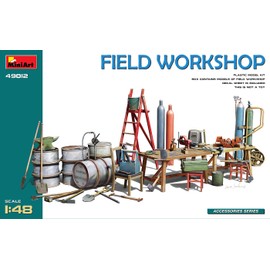 Miniart 49012 1:48 Campionario della Seconda Guerra Mondiale - replica Originale, modellismo, Kit di plastica, Artigianato, Hobby, Incolla, modellismo, assemblare, non verniciato