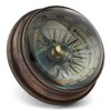 NKlaus 11657 Maritime Compass with Dome Glass Antique Brass 6