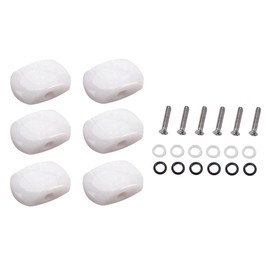 Alnicov Pack Of 6 Pairs Of Classical Guitars, Tuners, Tuners, Mechanics, Buttons, Handle, Cap, Musical Instruments Color #2