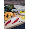 Kyocera 2349451 Double Blades Peeler, Ceramics, Red
