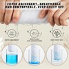 Boyiee Pack of 16 Reusable Cotton Bra Inserts Under the