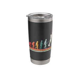 B-Ball Player Vintage Human Evolution Basketball Stainless Steel Insulated Tumbler