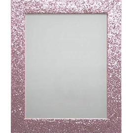 Frame Company Glitter Sparkly Picture Photo Frame, Pink, 8x6 inch *Choice of Colours & Sizes*Fitted with Perspex
