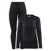 Craft Women's Baselayer Set (Pack of 2), black