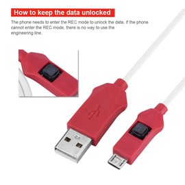 VBESTLIFE Deep Flash Cable for XM Phone, Deep Flash Engineering Cable Open Port 9008 TypeC Adapter for BL Locks Engineering