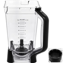 WARDFYT 72 oz XL Pitcher Replacement Compatible with Ninja BL660 BL740 Blenders Professional New Model, 72oz Crushing Pitcher Replacement for Ninja BL660A BL660W BL660WM BL663CO BL665QBK BL740C