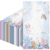 100 Pcs Coastal Turtle Paper Napkins, Sea Blue Decorative Nautical