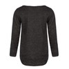 KMISSO 30229 Girls' Crew Neck Jumper, black