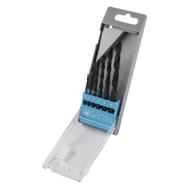 wolfcraft HSS Metal Drill Bit Set, 6 Pcs., rolled I 8453000 I For drilling into metal