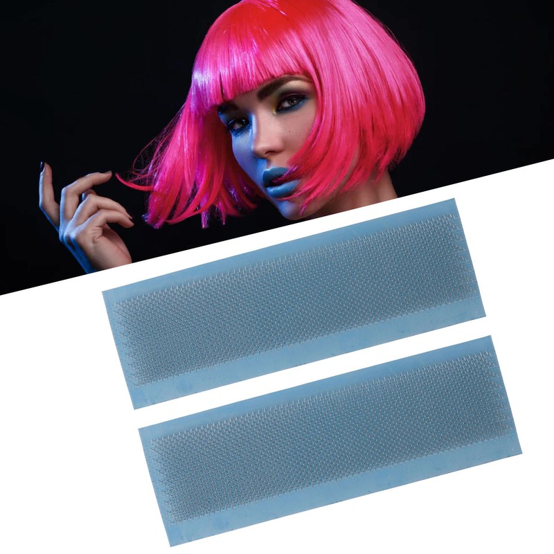 2pcs Hair Holder Dragging Mat Stainless Steel Needle Hair Extensions