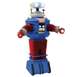 Lost in Space: Electronic Lights & Sounds Retro B-9 Robot, Multicolor