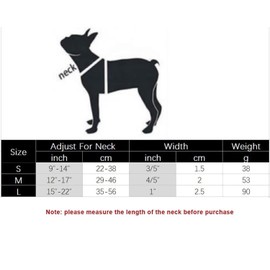 haoyueer Dog Collar for Small Medium Large Dogs, Adjustable Soft Puppy Collars with Quick Release Buckle Walking Running Training (M, Forest)