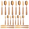 20 Pieces Silverware Set Premium Stainless Steel Flatware Set Service