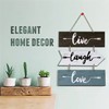 SOMEDA® Live Laugh Love Wall Sign Decoration