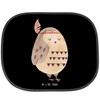 Mr. & Mrs. Panda Car Sun Shade Owl Feather Decoration