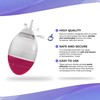 AMZ Wound Drainage Bulb 100 ML. Oval Shape Silicone Bulb