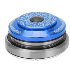 Headset, 42x52mm Dustproof Waterproof Stem Headset Aluminum Alloy Bike Front Fork Stem Headset (Blue) Bicycles and Spare Parts Bicycles and Spare Parts