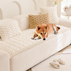 Gumfolk Non-Slip Pet Sofa Cover, Washable Couch Protector for Cushion, Dog Friendly Furniture Covers