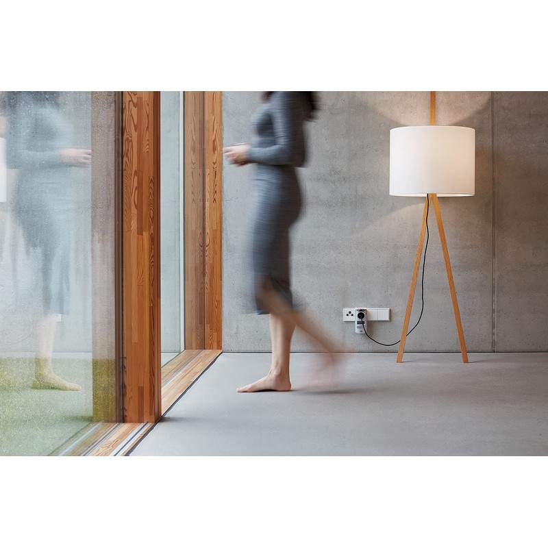 Brennenstuhl 1507501 Wochenzeitschaltuhr Primera-Line DT, Silber, FR