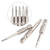 Triangle Head Screwdriver Bit Set 5pcs 50mm Length 1/4 Hex