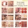55 color eye shadow (model: IG3301) beauty makeup high gloss