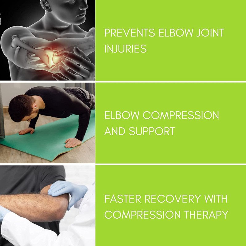 ikido Elbow Compression Sleeve, Elbow Support Brace, Instant Arm Joint