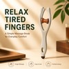 Finger Massager for Hand Relaxation – Dual-Roller Manual Massage Tool