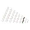 ZEROplus Plain Steel Weld-on Bullet Hinge, Brass Pin, Brass Washer,