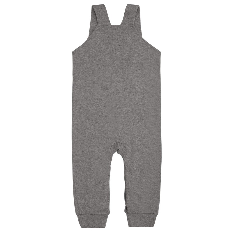 loud + proud Unisex Baby Dungarees, GOTS Certified Toddler Romper